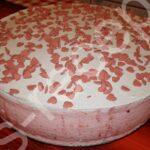 Gyümölcsös Vaníliás Torta (Sütés nélkül)